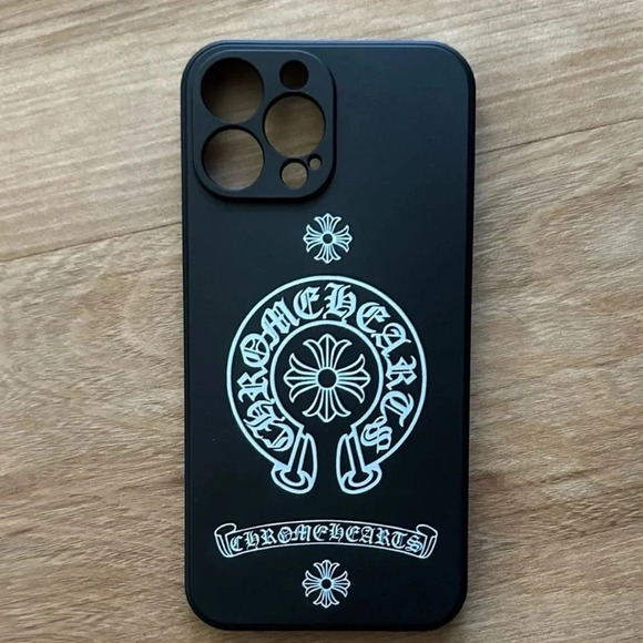 CHROME HEARTS PRINTED ON IPHONE 13PRO MAX CASE - Picture 1 of 2